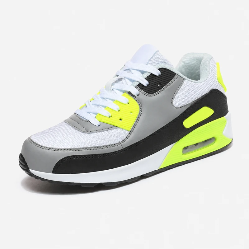Air Cushioned Sneakers in Multicolor